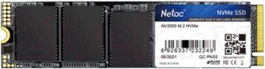 SSD диск netac NV2000 256GB (NT01NV2000-256-E4x)