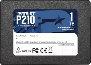 SSD диск patriot P210 1TB (P210S1tb25)