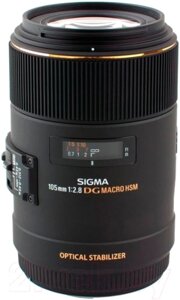 Стандартный объектив Sigma AF 105mm f/2.8 EX DG OS HSM Macro Canon EF