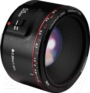 Стандартный объектив Yongnuo YN 50mm f/1.8 II Canon EF Standart Prime