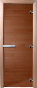 Стеклянная дверь для бани/сауны Doorwood 70x190 / DW00016