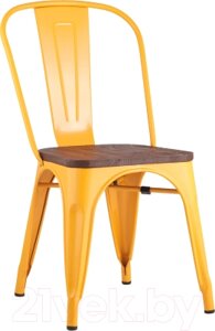 Стул stool group tolix wood / YD-H440B-W LG-06