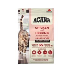 Сухой корм для кошек Acana Indoor Entree Cat с птицей и рыбой / 2189