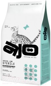Сухой корм для кошек AJO Sterile Для активных стерилизованных кошек