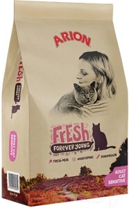 Сухой корм для кошек Arion Fresh Adult Cat Sensitive