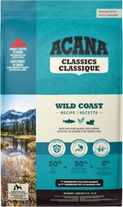 Сухой корм для собак Acana Wild Coast с рыбой