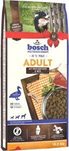 Сухой корм для собак Bosch Petfood Adult Duck&Rice / 80780015