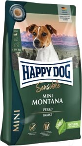 Сухой корм для собак Happy Dog Mini Montana 24/12 конина, картофель / 61248
