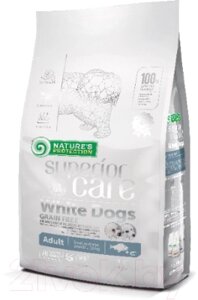 Сухой корм для собак Nature's Protection Superior Care White Dogs Grain Free White Fish / NPSC45668