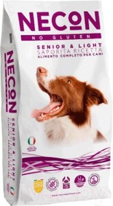 Сухой корм для собак Necon Для взрослых собак всех пород с свининой и рисом / NECN09