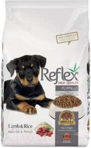 Сухой корм для собак REFLEX для щенков с ягненком и рисом