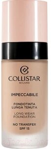 Тональный крем Collistar Impeccabile Long Wear Foundation SPF15 Water Resistant 3R