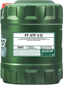 Трансмиссионное масло Fanfaro ATF II D / FF8604-20