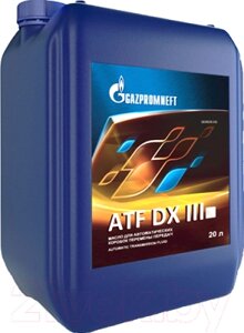 Трансмиссионное масло Gazpromneft ATF DX III / 253651856 / 253650107