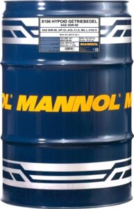 Трансмиссионное масло Mannol Hypoid 80W90 GL-4/GL-5 LS / MN8106-60