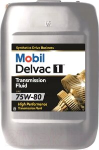 Трансмиссионное масло Mobil Delvac 1 Transmission Fluid 75W80 / 155220