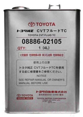 Трансмиссионное масло TOYOTA CVT Fluid TC / 0888602105 от компании Товары с доставкой на дом. Top-shop. - фото 1