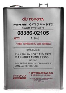 Трансмиссионное масло TOYOTA CVT Fluid TC / 0888602105