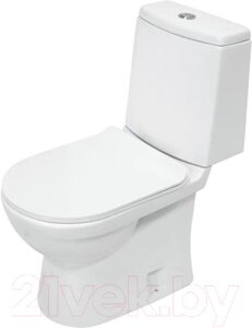 Унитаз напольный Sanita Luxe Next Slim WC. CC/Next/2-SlimDM/WHT. G/S1