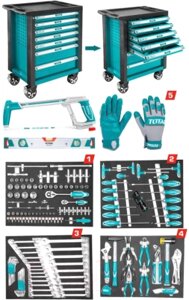 Универсальный набор инструментов TOTAL THPTCS71621