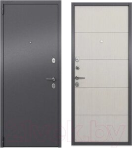 Входная дверь Torex LF2 Alfa LT MP темно-серый букле графит/А6-28 лиственница белая