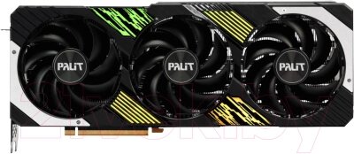 Видеокарта Palit GeForce RTX 4070 Ti Super GamingPro 16GB (NED47TS019T2-1043A) от компании Товары с доставкой на дом. Top-shop. - фото 1