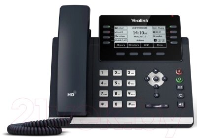 VoIP-телефон Yealink SIP-T43U без БП от компании Товары с доставкой на дом. Top-shop. - фото 1