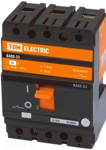 Выключатель автоматический TDM ВА88-33 3Р 16А 35кА / SQ0707-0026