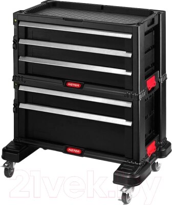 Ящик для инструментов Keter 5 Drawers Tool Chest System / 17199301 от компании Товары с доставкой на дом. Top-shop. - фото 1