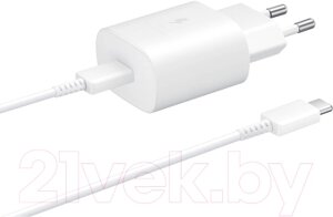 Зарядное устройство сетевое Samsung USB Type-C Power Delivery / EP-TA800XWEGRU