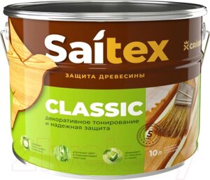 Защитно-декоративный состав Saitex Classic Орегон