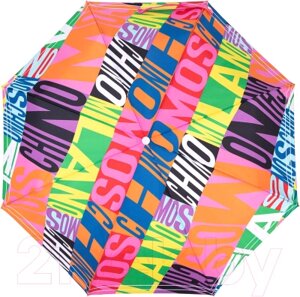 Зонт складной 8940-OCА Moschino Color Blocks Multi
