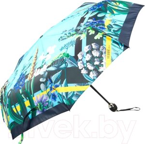 Зонт складной Gianfranco Ferre 6002-OC Flowers Blu