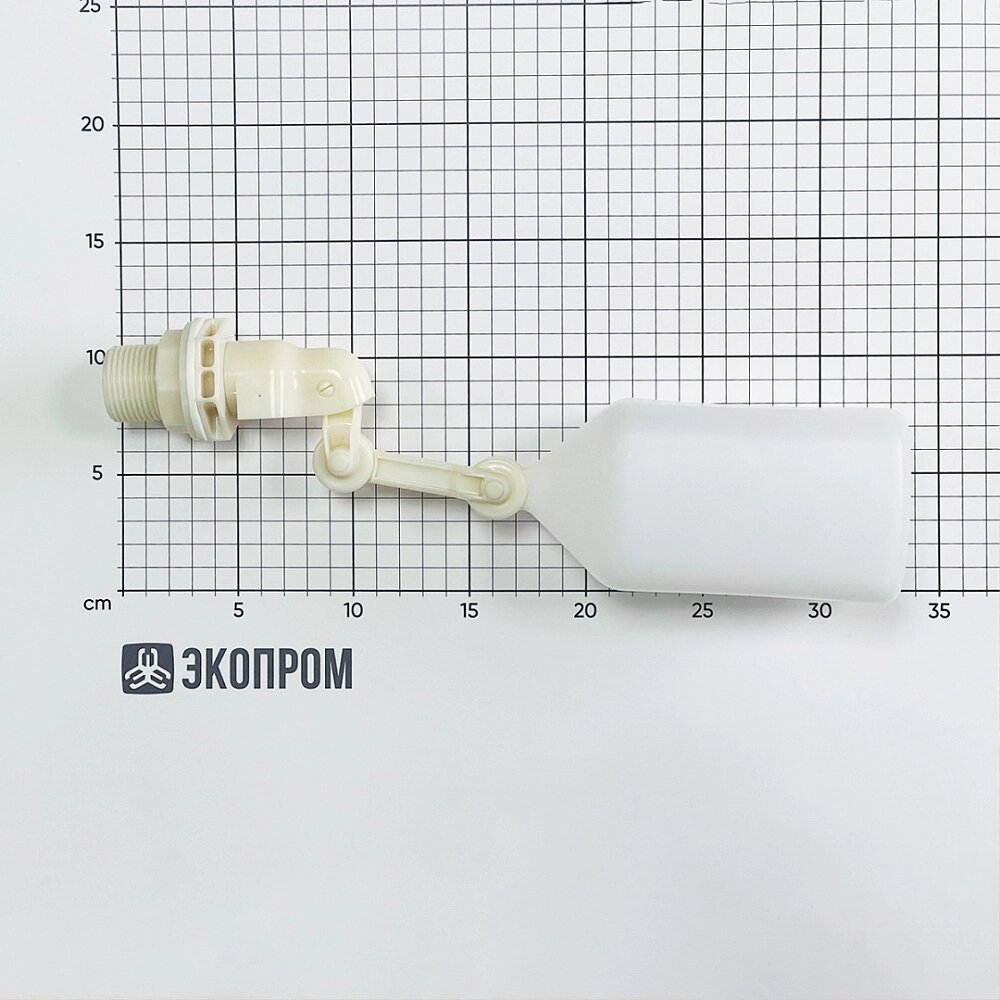 Клапан поплавковый G1 пластик, с доп. коленом, поплавок 760 мл, L= 360 мм от компании ООО " Манипак" - фото 1