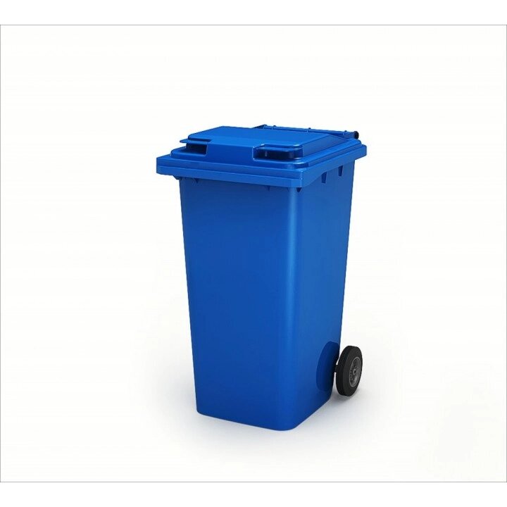 Мусорный пластиковый  контейнер 360  литров на колесах от компании ООО " Манипак" - фото 1