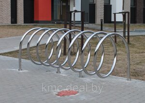 Велопарковка спиральная