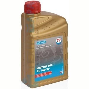 77 Lubricants Motor Oil FE 5W-30 (1 л) 4220077700 Синтетическое моторное масло (Нидерланды) от компании ООО «Техномара» - фото 1