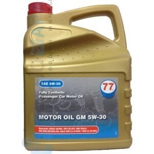 77 Lubricants Motor Oil GM 5W-30 (5 л) 4221817700 Синтетическое моторное масло (Нидерланды) от компании ООО «Техномара» - фото 1