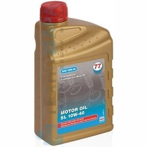 77 Lubricants Motor Oil SL 10W-40 (1 л) 4206077700 Полусинтетическое моторное масло (Нидерланды) от компании ООО «Техномара» - фото 1