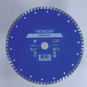 Диск отрезной алмазный (бетон) 230х22,2х6 Hitachi 752825 (Япония)