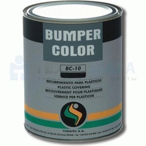 Краска для бамперов антрацит 1 л Roberlo Bumper Color