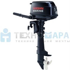 Лодочный мотор Nissan Marine NS5BD (Япония) + КОМПЛЕКТ МАСЕЛ И ОРИГИНАЛЬНЫЙ ПОДАРОК! от компании ООО «Техномара» - фото 1