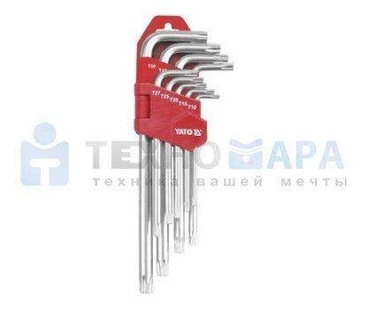 Набор ключей TORX из 9 предметов Yato YT-0512 (Польша) от компании ООО «Техномара» - фото 1