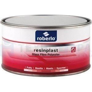 Шпатлевка со стекловолокном 2K 2,5 кг Roberlo Resinplast