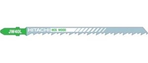 Пилки для лобзика по мягкому и шероховатому дереву JW40L (T344DP) грубый рез 5 шт Hitachi 750028 (Швейцария)