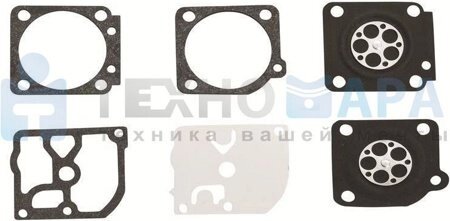 Ремкомплект карбюратора Zama C1Q Husqvarna 40/45/49/51/55/240R/245R, Stihl 017/MS170/018/MS180 Oregon 49-884 (США) от компании ООО «Техномара» - фото 1