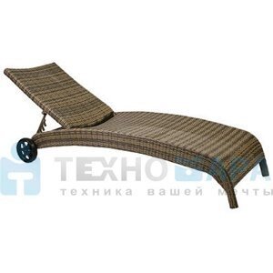 Шезлонг WICKER, Garden4you 11758 от компании ООО «Техномара» - фото 1