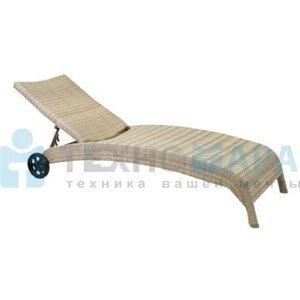 Шезлонг WICKER, Garden4you 11759 от компании ООО «Техномара» - фото 1