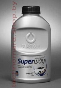 Statoil SuperWay 10W-40 (1 л) 1427 Полусинтетическое моторное масло (Норвегия)