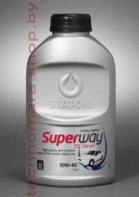 Statoil SuperWay TDI 10W-40 (1 л) 2047 Полусинтетическое моторное масло (Норвегия)
